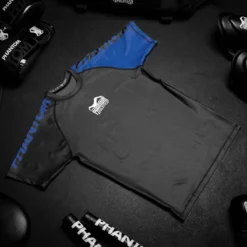 Rashguard RANKED - Blau -Boxing Bargain Shop Phantom Athletics Rashguard Shortsleeve Ranked BJJ Blue 8