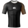 Rashguard RANKED - Braun -Boxing Bargain Shop Phantom Athletics Rashguard Shortsleeve Ranked BJJ Brown 1 2