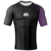 Rashguard RANKED - Lila -Boxing Bargain Shop Phantom Athletics Rashguard Shortsleeve Ranked BJJ Purple 1 1
