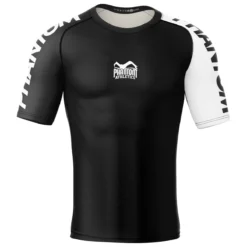 Rashguard RANKED - Braun -Boxing Bargain Shop Phantom Athletics Rashguard Shortsleeve Ranked BJJ White 1 2