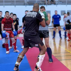 Schienbeinschutz Muay Thai - Limited Edition -Boxing Bargain Shop Phantom Athletics Schienbeinschoner Muay Thai Striking Weiss Gold 15