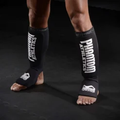 Schienbeinschutz Impact - Schwarz -Boxing Bargain Shop Phantom Athletics Shinguards Impact Ultimative Verteidigung