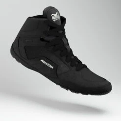 Ringerschuhe Phantom TACTIC - Schwarz/Weiß 32 Ringerschuhe Phantom TACTIC - Schwarz/Weiß -Boxing Bargain Shop Phantom Athletics Wrestling shoe Ringerschuhe Tactic Schwarz 1 5