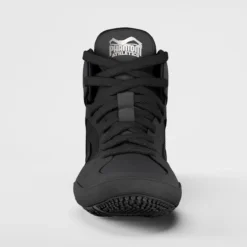 Ringerschuhe Phantom TACTIC - Schwarz/Blau -Boxing Bargain Shop Phantom Athletics Wrestling shoe Ringerschuhe Tactic Schwarz 7 2 6