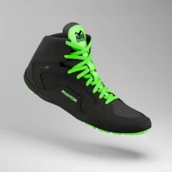 Ringerschuhe Phantom TACTIC - Neon -Boxing Bargain Shop Phantom Athletics Wrestling shoe Ringerschuhe Tactic Schwarz Neon Green 1 2