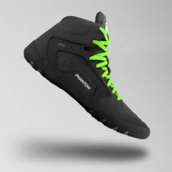 Ringerschuhe Phantom TACTIC - Schwarz/Blau -Boxing Bargain Shop Phantom Athletics Wrestling shoe Ringerschuhe Tactic Schwarz Neon Green 1 3 5