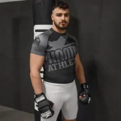 Rashguard Supporter -Boxing Bargain Shop Phantom Athletics Compression Shirt Supporter 1 Kampfbereit