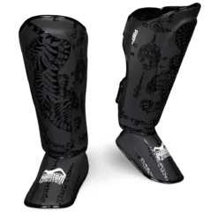 Schienbeinschutz Muay Thai - Grau -Boxing Bargain Shop Phantom Athletics Schienbeinschoner Muay Thai Schwarz 1