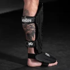 Schienbeinschutz Muay Thai - Limited Black Edition -Boxing Bargain Shop Phantom Athletics Schienbeinschoner Muay Thai Schwarz 5 2