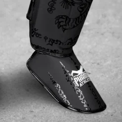 Schienbeinschutz Muay Thai - Limited Black Edition -Boxing Bargain Shop Phantom Athletics Schienbeinschoner Muay Thai Schwarz 6 2