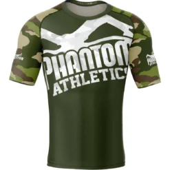 Rashguard Warfare - Navy Camo -Boxing Bargain Shop Phantom Athletics Storm Rashguard SS Warfare Woodland Camo 1 2