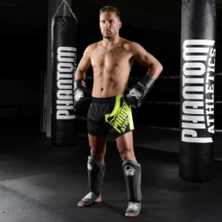Schienbeinschutz MT-Pro -Boxing Bargain Shop Phantom Shinguards Muay Thai Pro 9