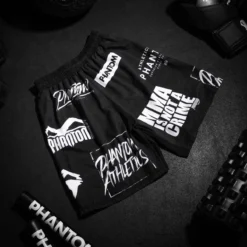 Fightshorts EVO Legend 12 Fightshorts EVO Legend -Boxing Bargain Shop Phantom Athletics MMA Short EVO Legend Schwarz 4