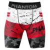 Fightshorts VECTOR - Delta -Boxing Bargain Shop Phantom Fightshorts fuer MMA und Kampfsport Compression Shorts Delta Rot 3