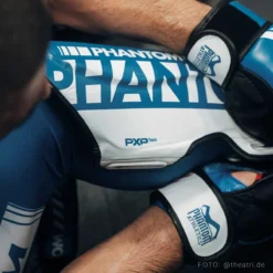 Schienbeinschutz APEX Striking - BLUE -Boxing Bargain Shop Phantom MMA Schienbeinschoner Striking