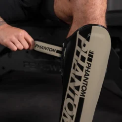 Schienbeinschutz APEX Striking - Sand -Boxing Bargain Shop Phantom athletics Apex Striking schienbeinschoner Schienbeinschutz Sand beige 4