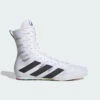 Boxschuhe ADIDAS Box Hog 4 - Weiß 2 Boxschuhe ADIDAS Box Hog 4 - Weiß -Boxing Bargain Shop adidas Box Hog 4 Boxschuh Weiss