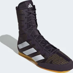 Boxschuhe ADIDAS Box Hog 4 - Lila -Boxing Bargain Shop adidas boxschuhe lila leicht und atmungsaktiv f r boxsport