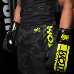 Fightshorts EVO Neon -Boxing Bargain Shop hochwertige kampfsportshorts evo neon von phantom athletics