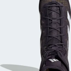 Boxschuhe ADIDAS Box Hog 4 - Lila -Boxing Bargain Shop kampfsportschuhe lila adidas f r herren und damen im boxen