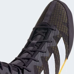 Boxschuhe ADIDAS Box Hog 4 - Lila -Boxing Bargain Shop lila adidas boxschuhe mit flacher sohle und hohem tragekomfort