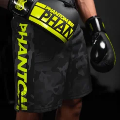 Fightshorts EVO Neon -Boxing Bargain Shop phantom fightshorts neon fuer boxen mma und kickboxen