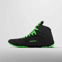 Ringerschuhe Phantom TACTIC - Neon -Boxing Bargain Shop tactic ringerschuhe schwarz neon gruen fuer ringen und grappling
