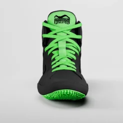 Ringerschuhe Phantom TACTIC - Neon -Boxing Bargain Shop tactic schwarz neon gruen ringerschuhe fuer mma und kampfsport