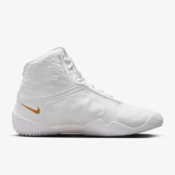 Ringerschuhe NIKE Tawa - Weiß/Gold -Boxing Bargain Shop tawa mens wrestling shoes 4sfLnK33