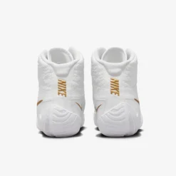 Ringerschuhe NIKE Tawa - Weiß/Gold -Boxing Bargain Shop tawa mens wrestling shoes 4sfLnK36